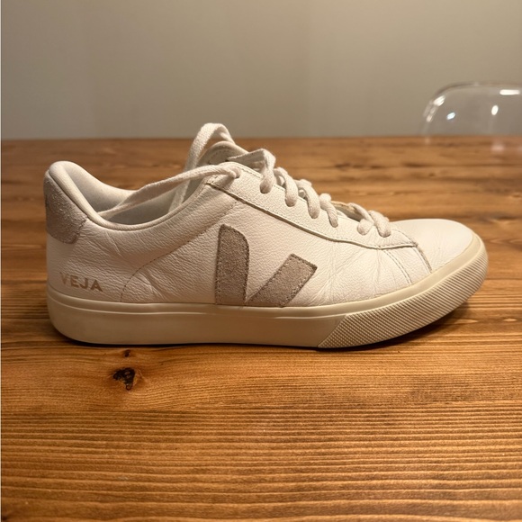 VEJA CAMPO LEATHER WHITE NATURAL - Picture 3 of 9